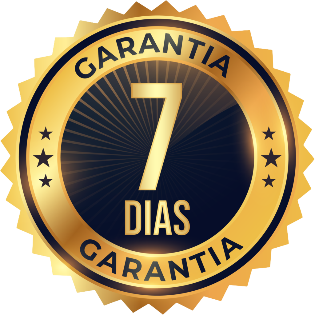 Selo de 7 dias de garantia incondicional
